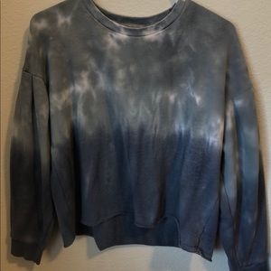American Eagle Tie-Dye Cropped Sweater